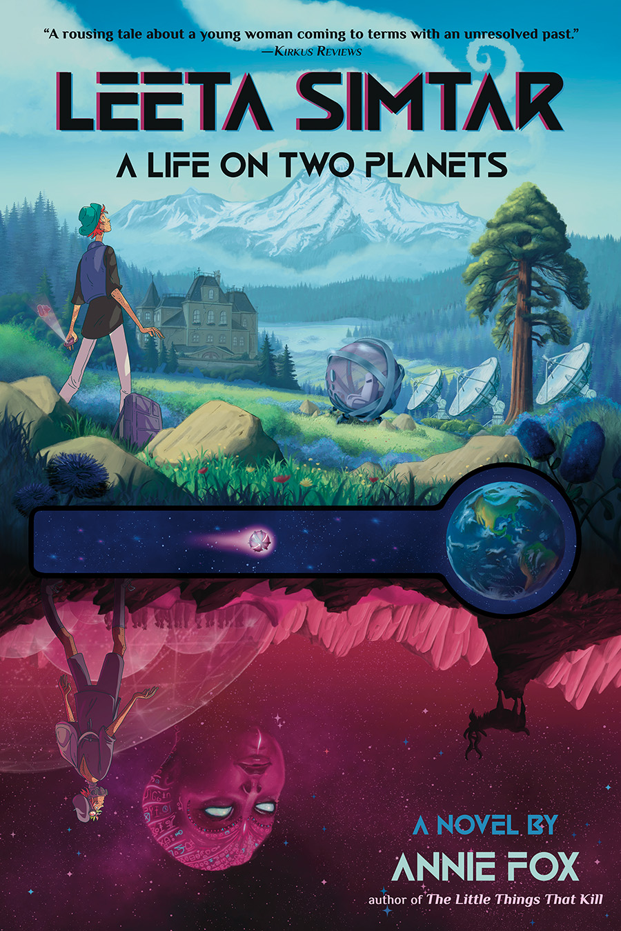 Book cover for "Leeta Simtar, A Life on Two Planets"