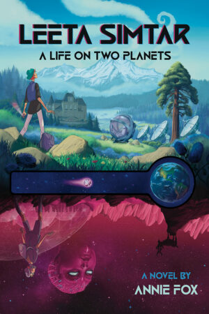 Book cover for "Leeta Simtar, A Life on Two Planets"